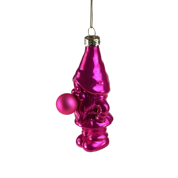 Werner Voß Glashänger Bob van Bubbles pink H10 cm Ansicht 1