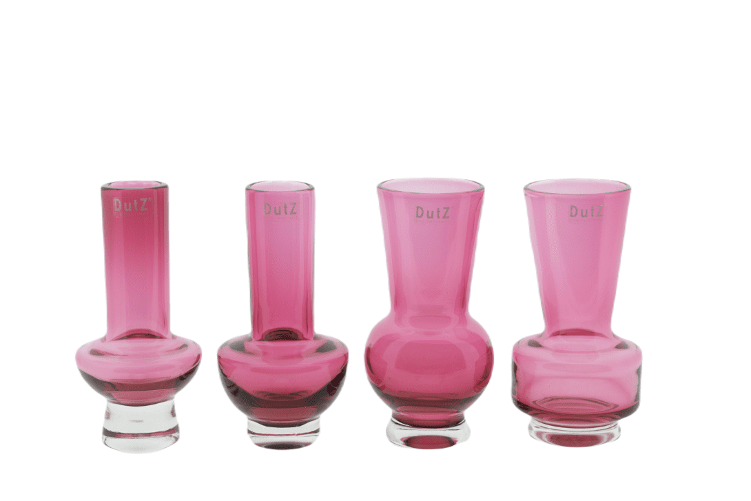 DutZ Vase VIBE, Fuchsia H20 D8,5 cm konisch-bauchig Ansicht 3