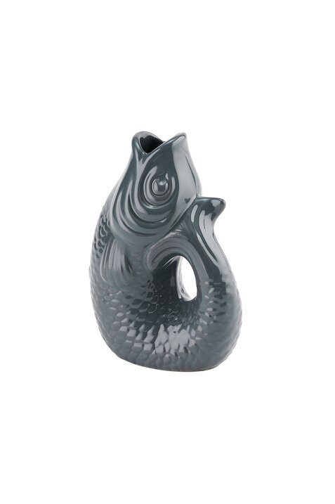 GIFTCOMPANY Karaffe MONSIEUR CARAFON Fisch, grau 0,2L Ansicht 1