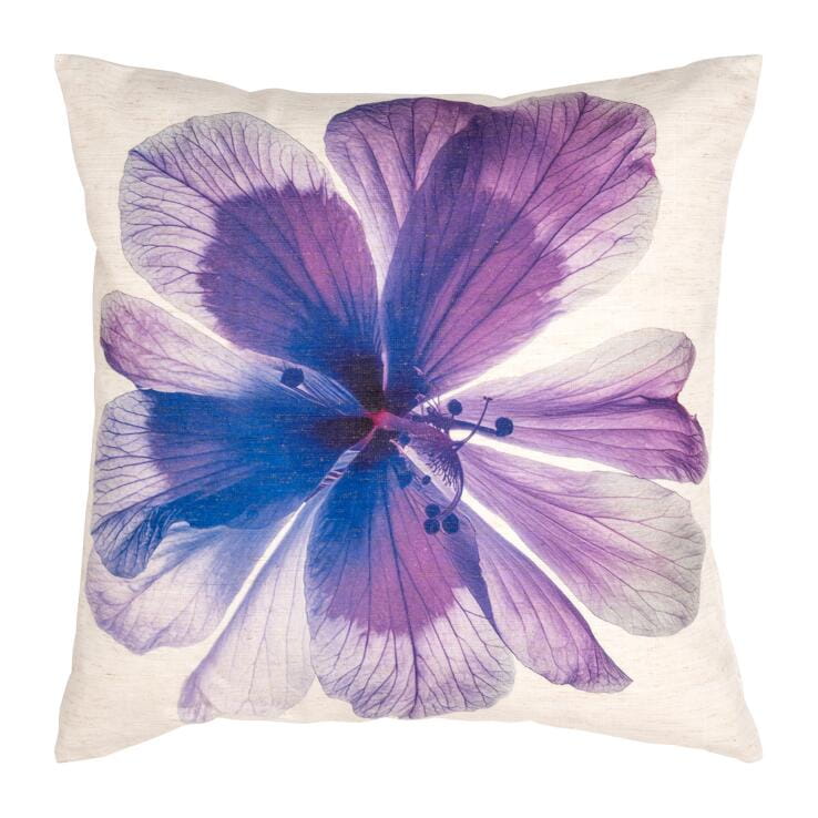 PAD Kissenhülle Flower, violet L45 B45 cm Ansicht 1