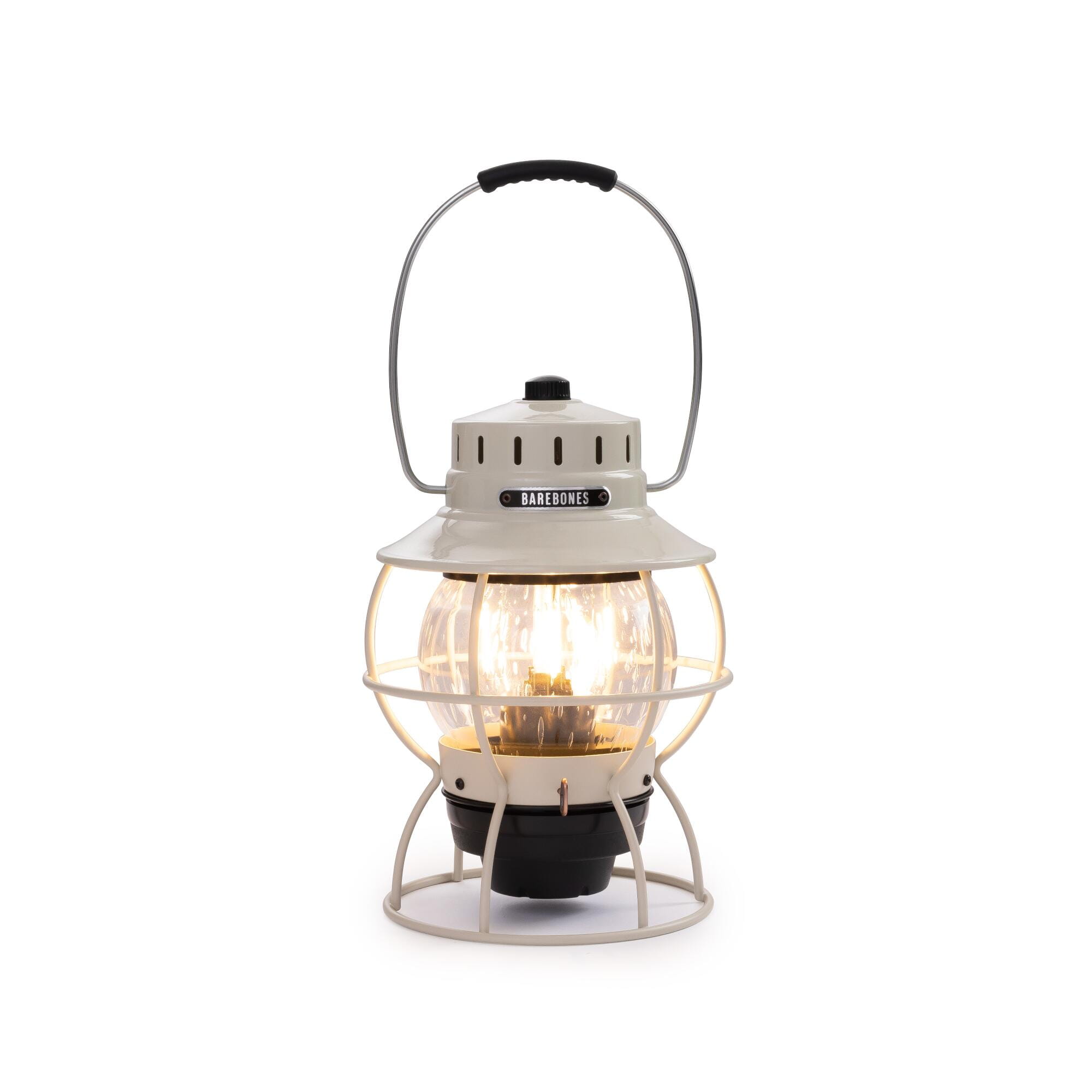 Barebones, Laterne RAILROAD LANTERN White H23 cm Ansicht 2