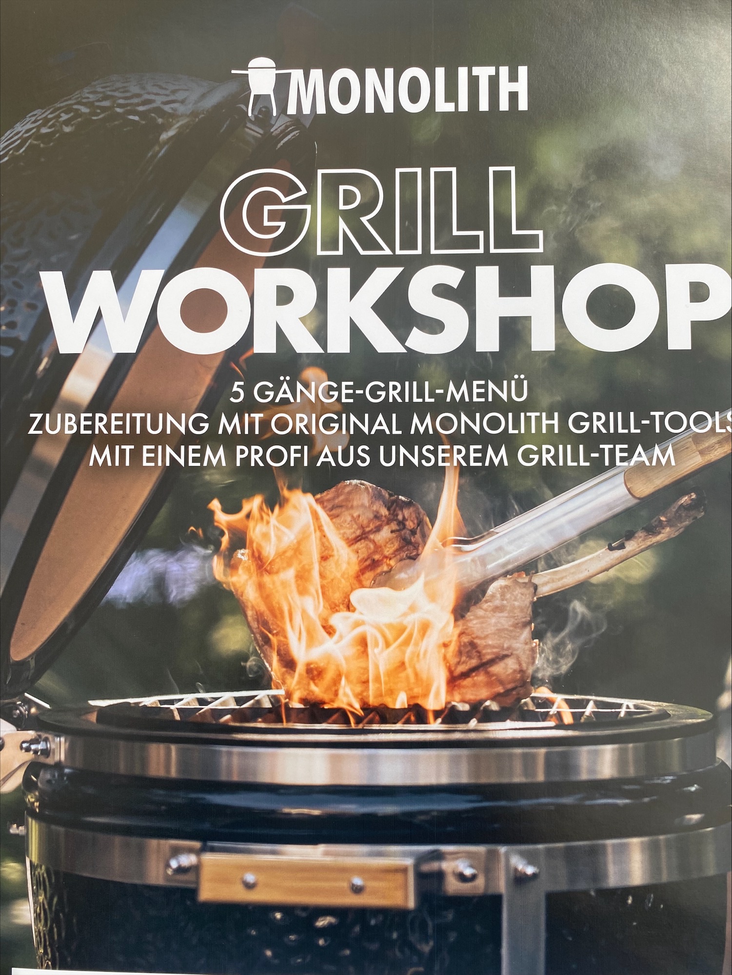 Grillworkshop 'Keramisches Grillen' mit Monolith