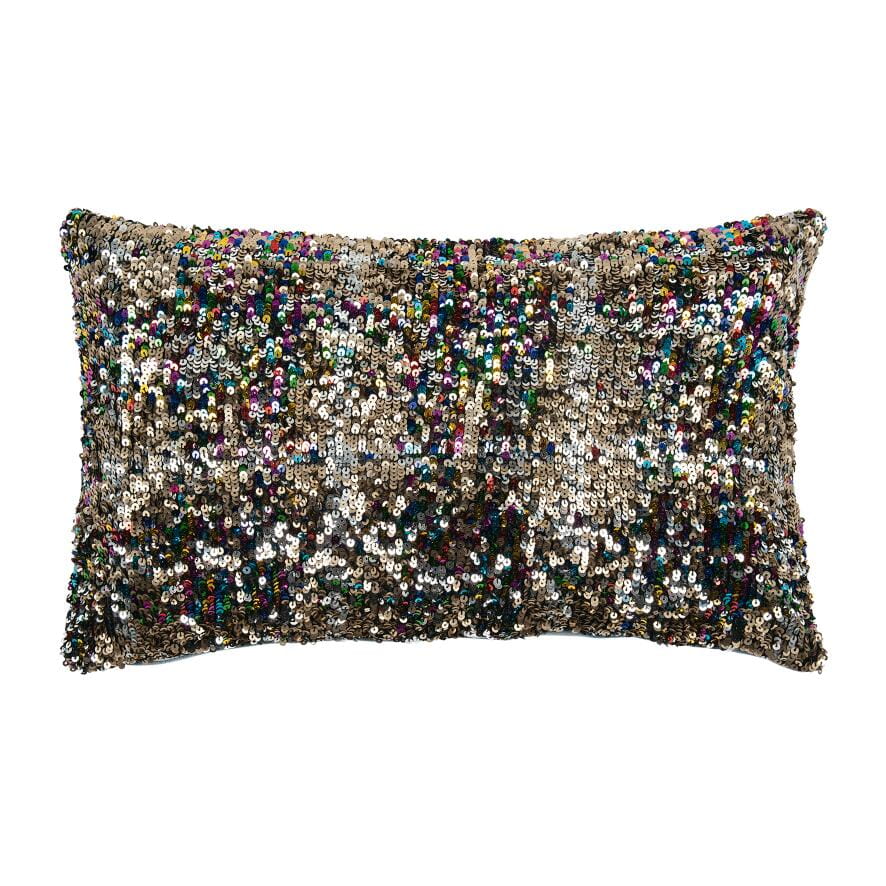 PAD Kissenhülle Sparkle, dusty blue L20 B50 cm Ansicht 1