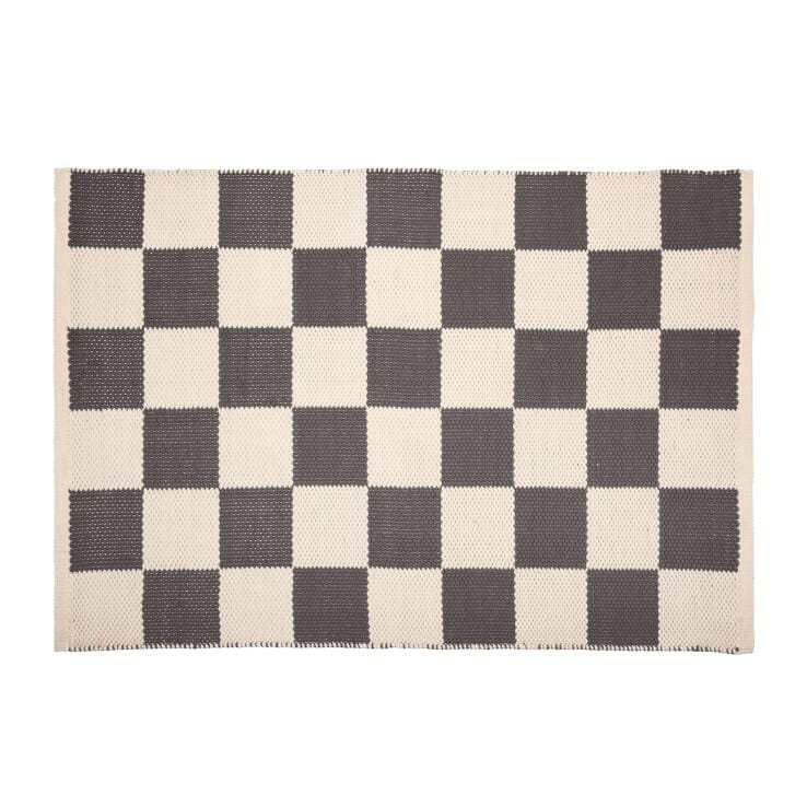 PAD Kissenhülle Check, grey L60 B90 cm Ansicht 1