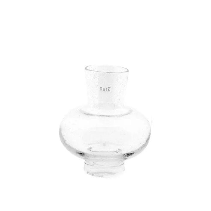 DutZ Vase VASE MODEST , CLEAR BUBBLES