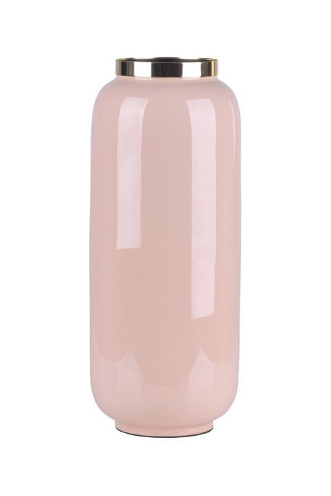 GIFTCOMPANY Vase SAIGON mit Metallring, blush/gold H32 D13 cm Ansicht 1