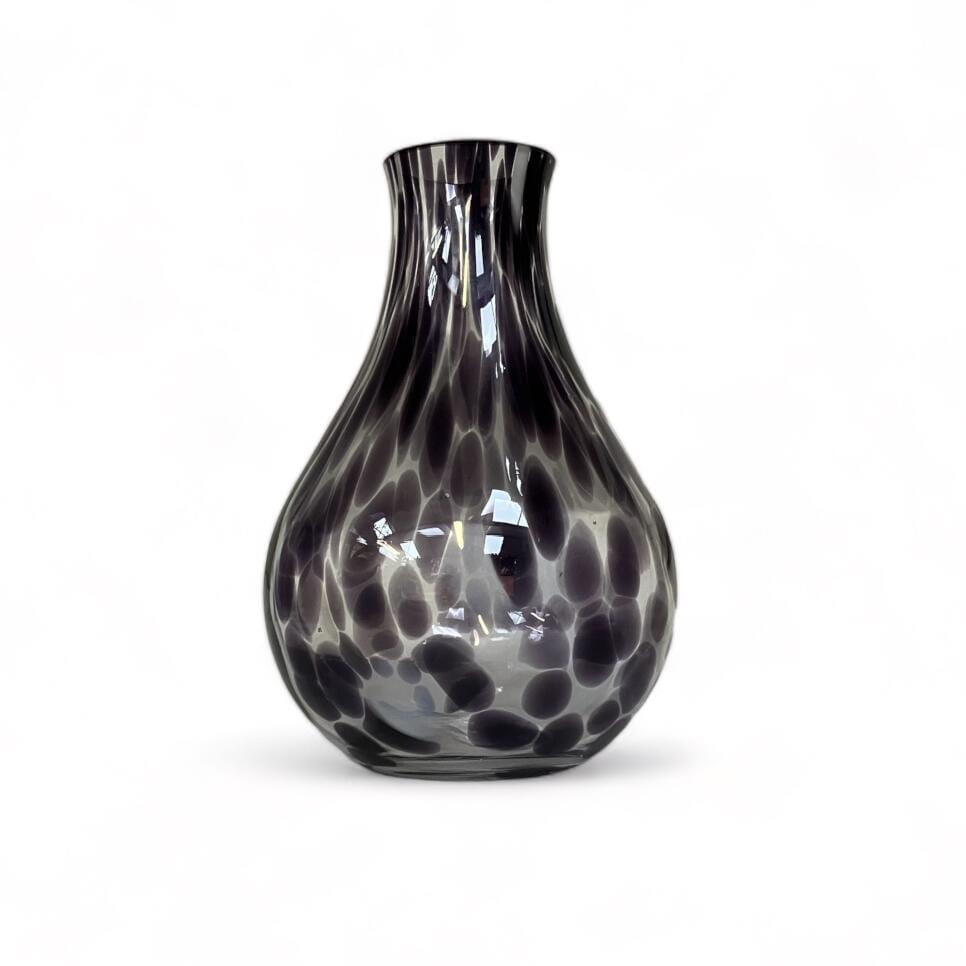 Wikholm Vase DOT VASE clear/white melange