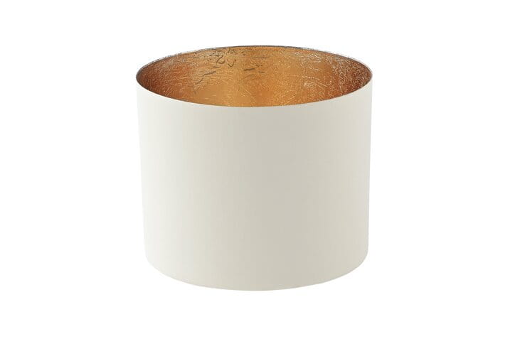 GIFTCOMPANY Windlicht CHENNAI, weiß H10 D12 cm Ansicht 1