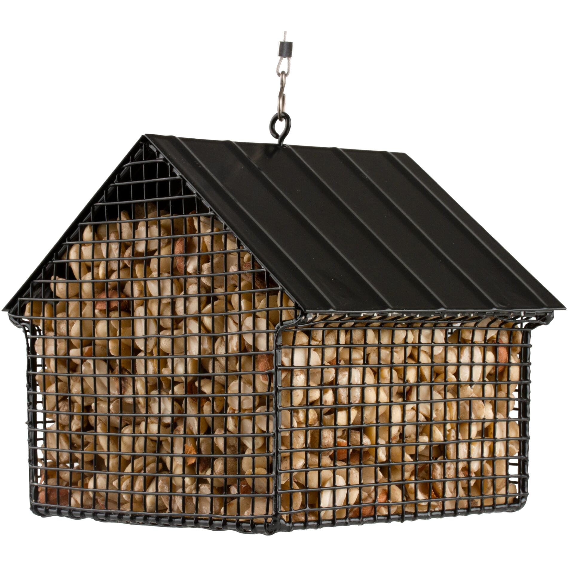 WILDLIFE Futterspender-Häuschen erdnuss-schwarz Ansicht 2
