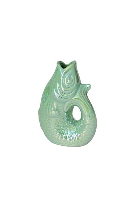 GIFTCOMPANY Vase MONSIEUR CARAFON Fisch, rainbow mint 0,2 L Ansicht 1