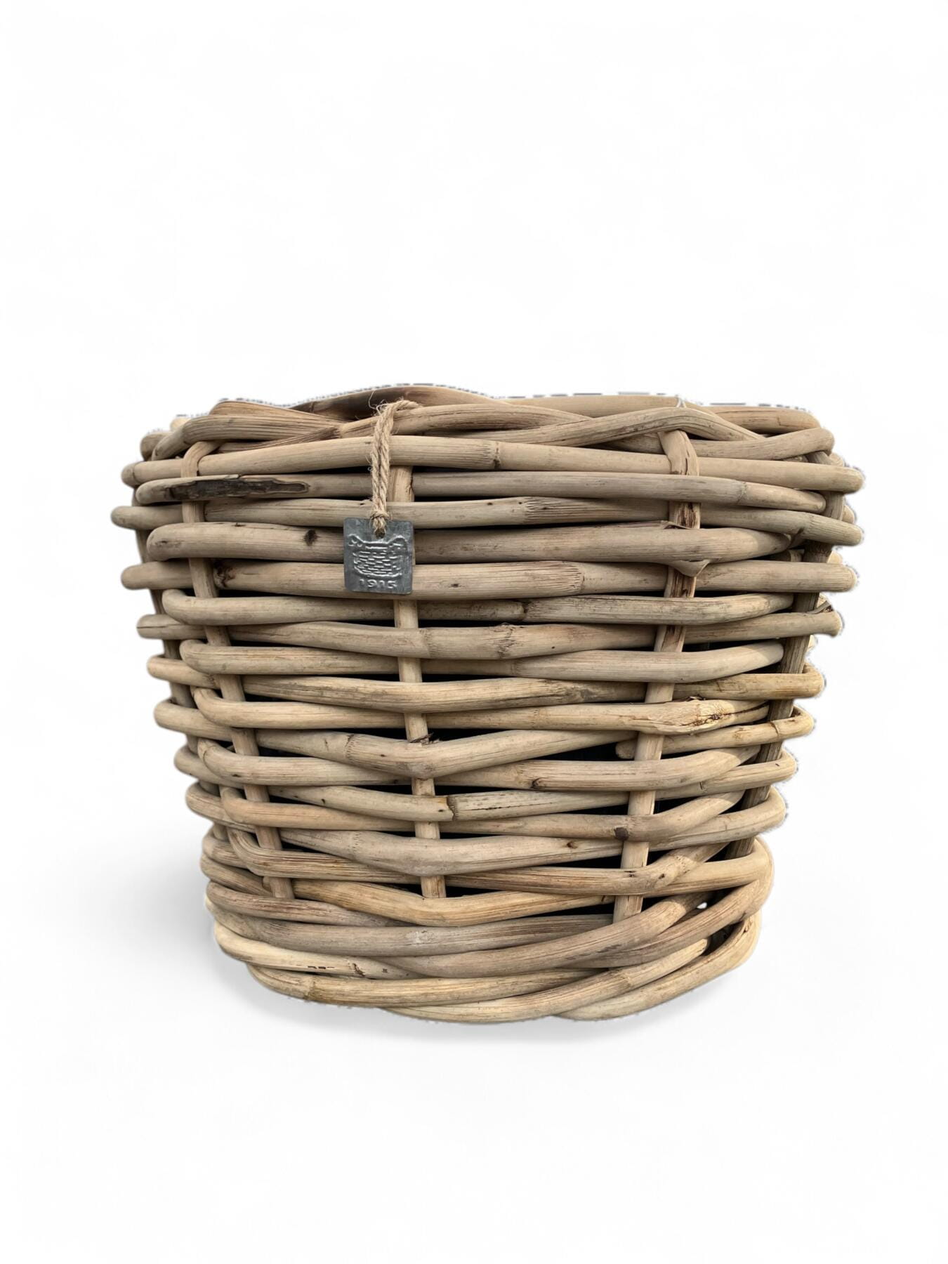 Van der Leeden Pflanzkorb DRYPOT Rattan, grau D47 H35 cm Ansicht 1
