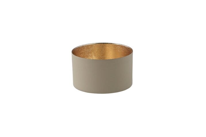 GIFTCOMPANY Windlicht CHENNAI, sandstone H5 D8 cm Ansicht 1