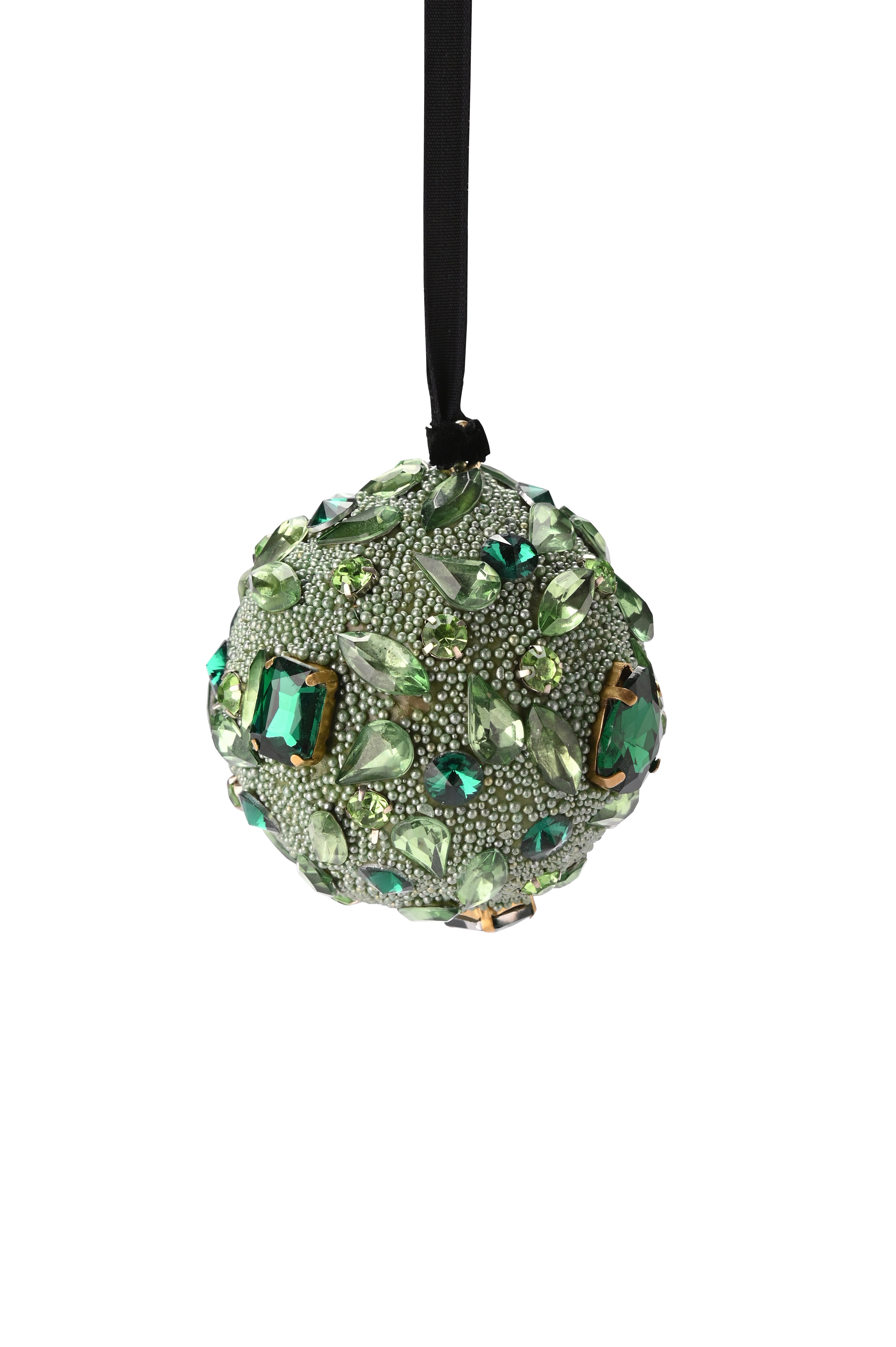 GIFTCOMPANY Weihnachtskugel Opium grün D7 cm Ansicht 1