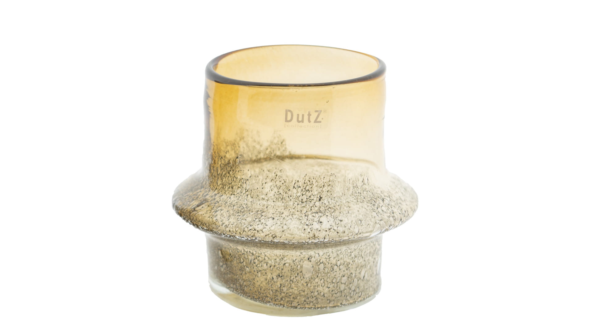 DutZ Teelichthalter Votive Ringo, Amber bubbles