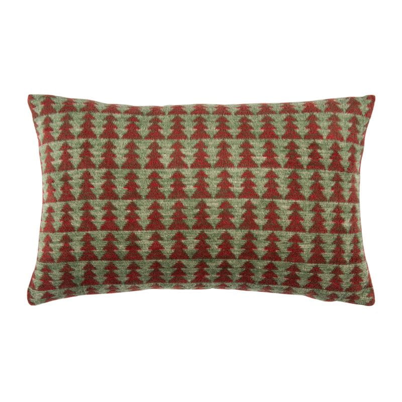 PAD Kissenhülle TREE, red-green