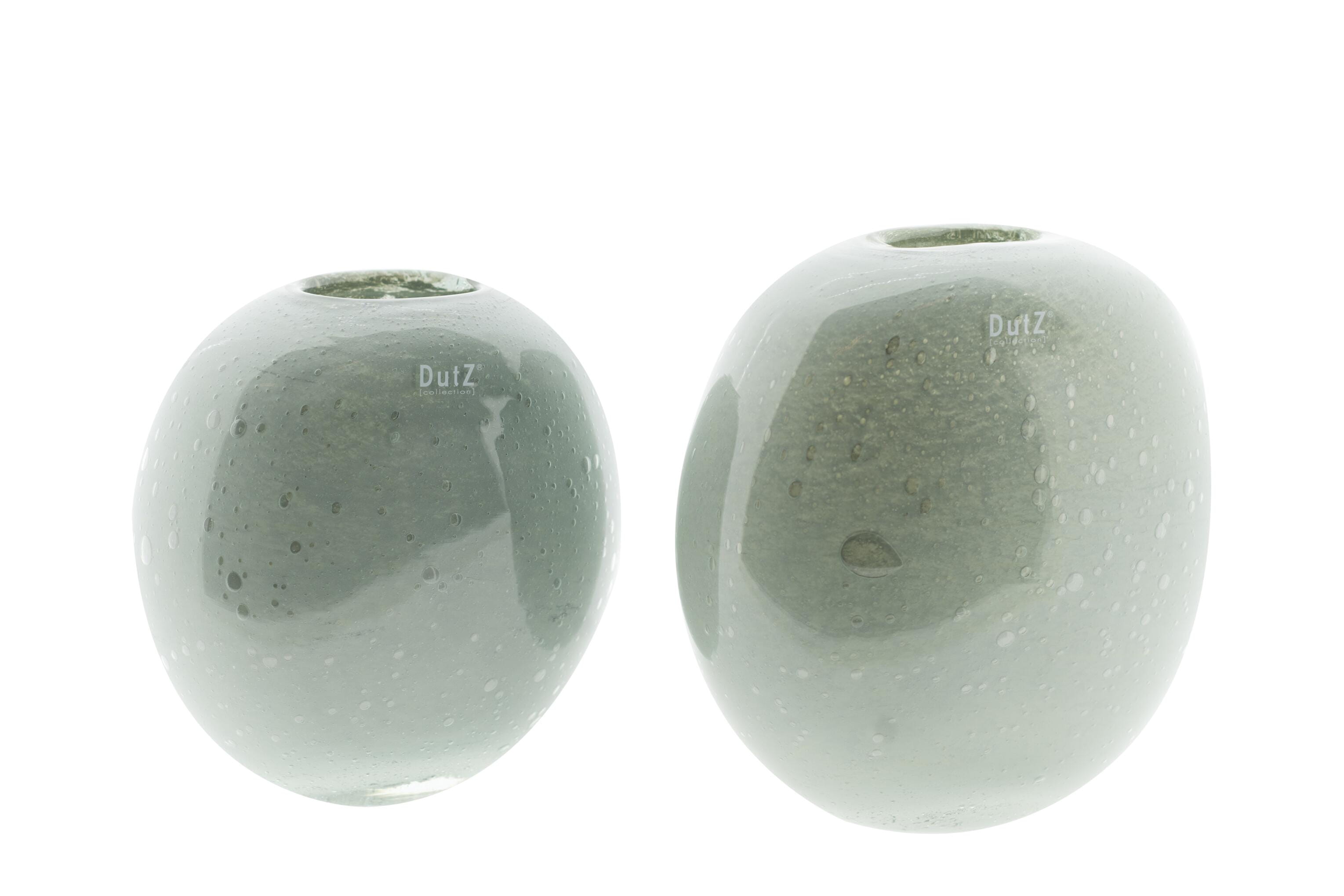 DutZ Vase OVALI, Lightgrey bubbles Ansicht 1