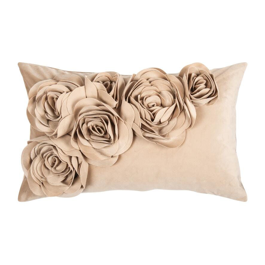 PAD Kissenhülle FLORAL, beige L30 B50 cm Ansicht 1