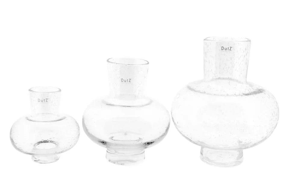 DutZ Vase VASE MODEST , CLEAR BUBBLES Ansicht 1