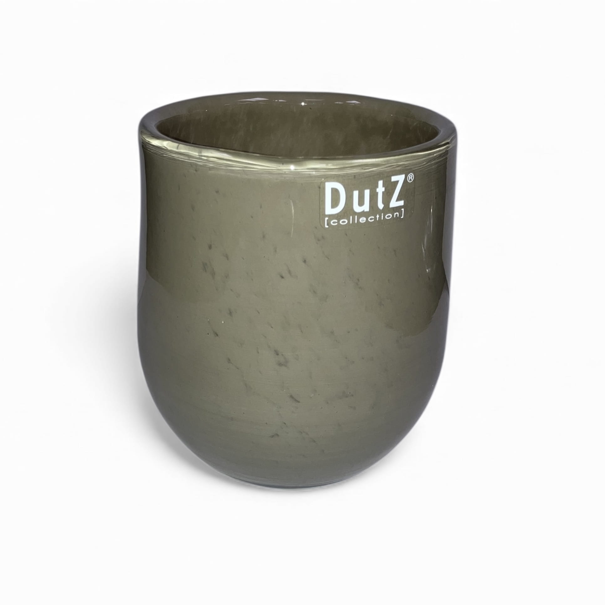 DutZ Vase BARREL, taupe H13 D10 cm Ansicht 2