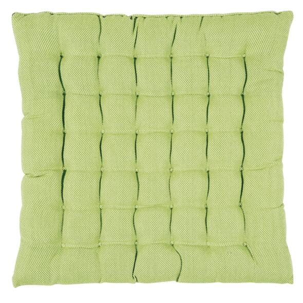 PAD Sitzkissen RISOTTO, grün L40 B40 H3 cm Ansicht 1