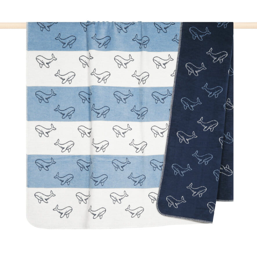 PAD Decke Ocean, WHALE dark blue
