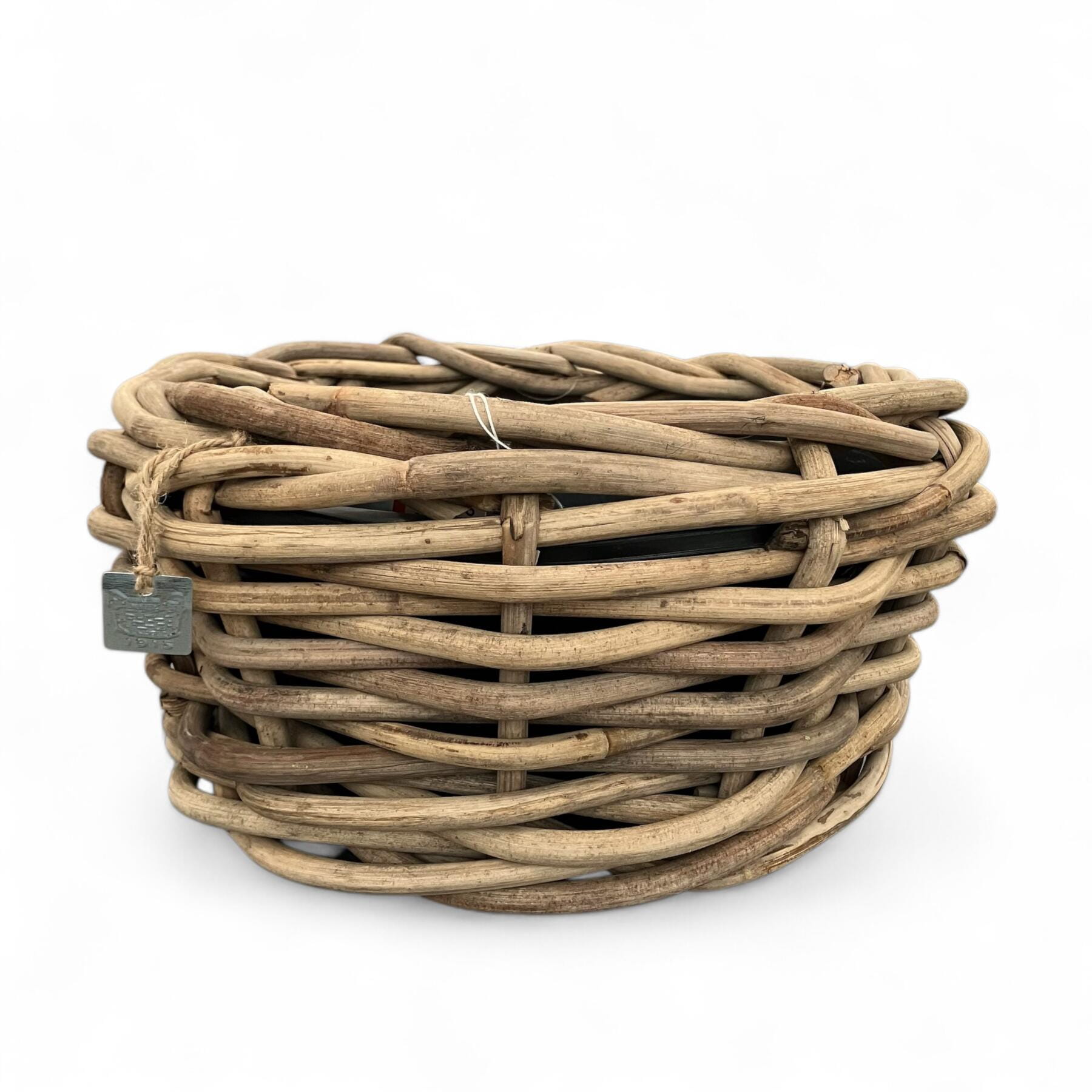 Van der Leeden Pflanzkorb RATTAN, grau