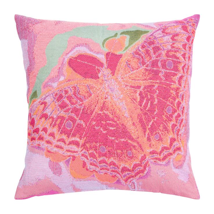 PAD Kissenhülle Happy Animals, pink L45 B45 cm Ansicht 1