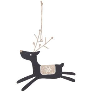 Vosteen BENNO Hänger schwarz-gold L20 cm Ansicht 1