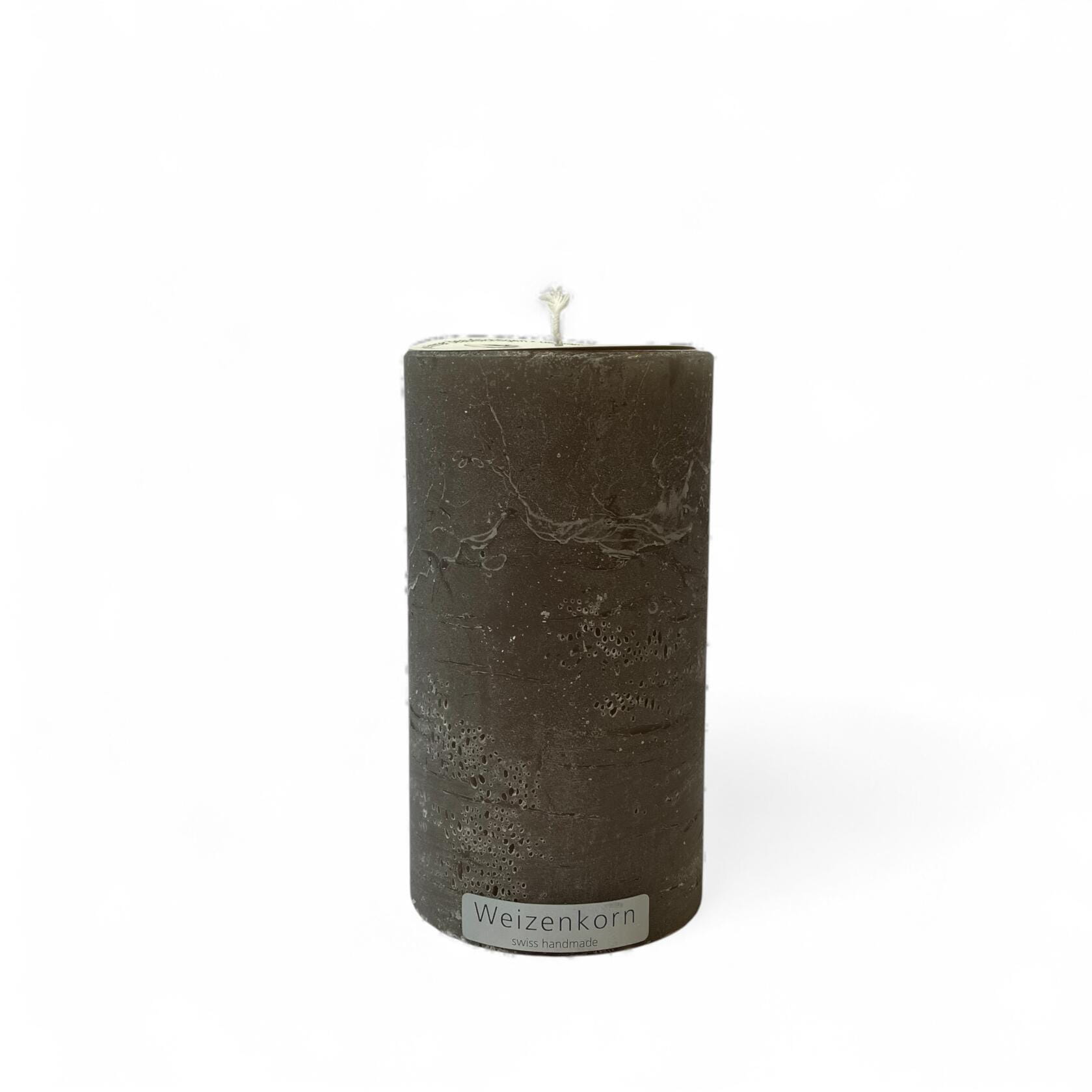 Weizenkorn Unikerze ICE, Taupe D6,6 H12cm Ansicht 1