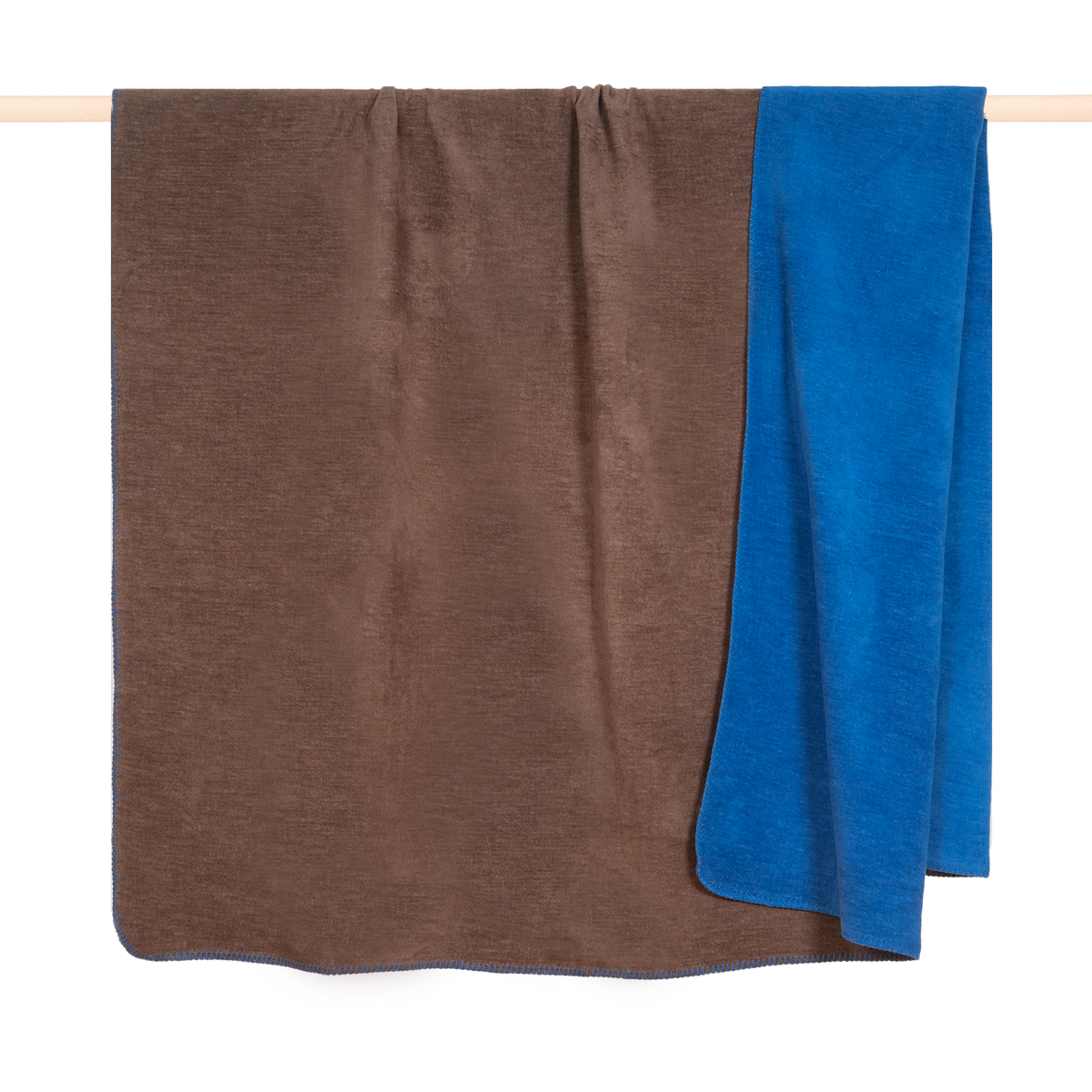PAD Decke HOBART, brown-blue