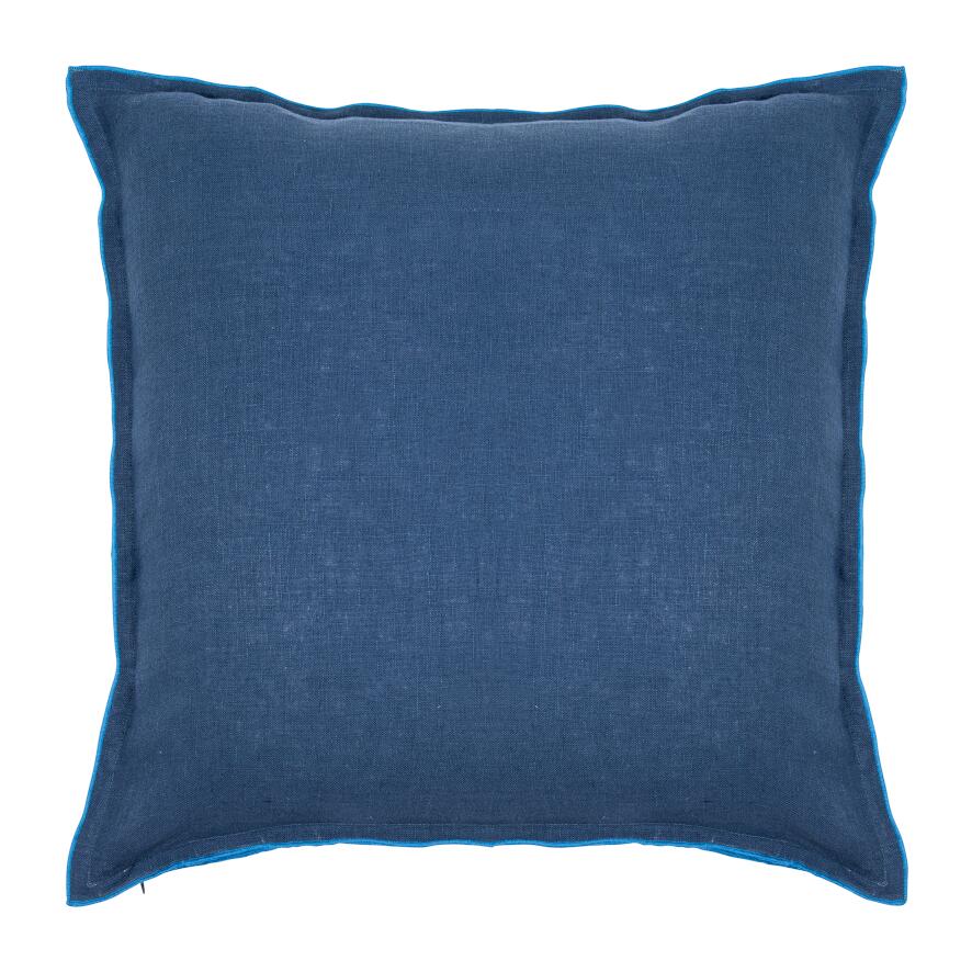 PAD Kissenhülle LINEN MOMENTS, blue L50 B50 cm Ansicht 1
