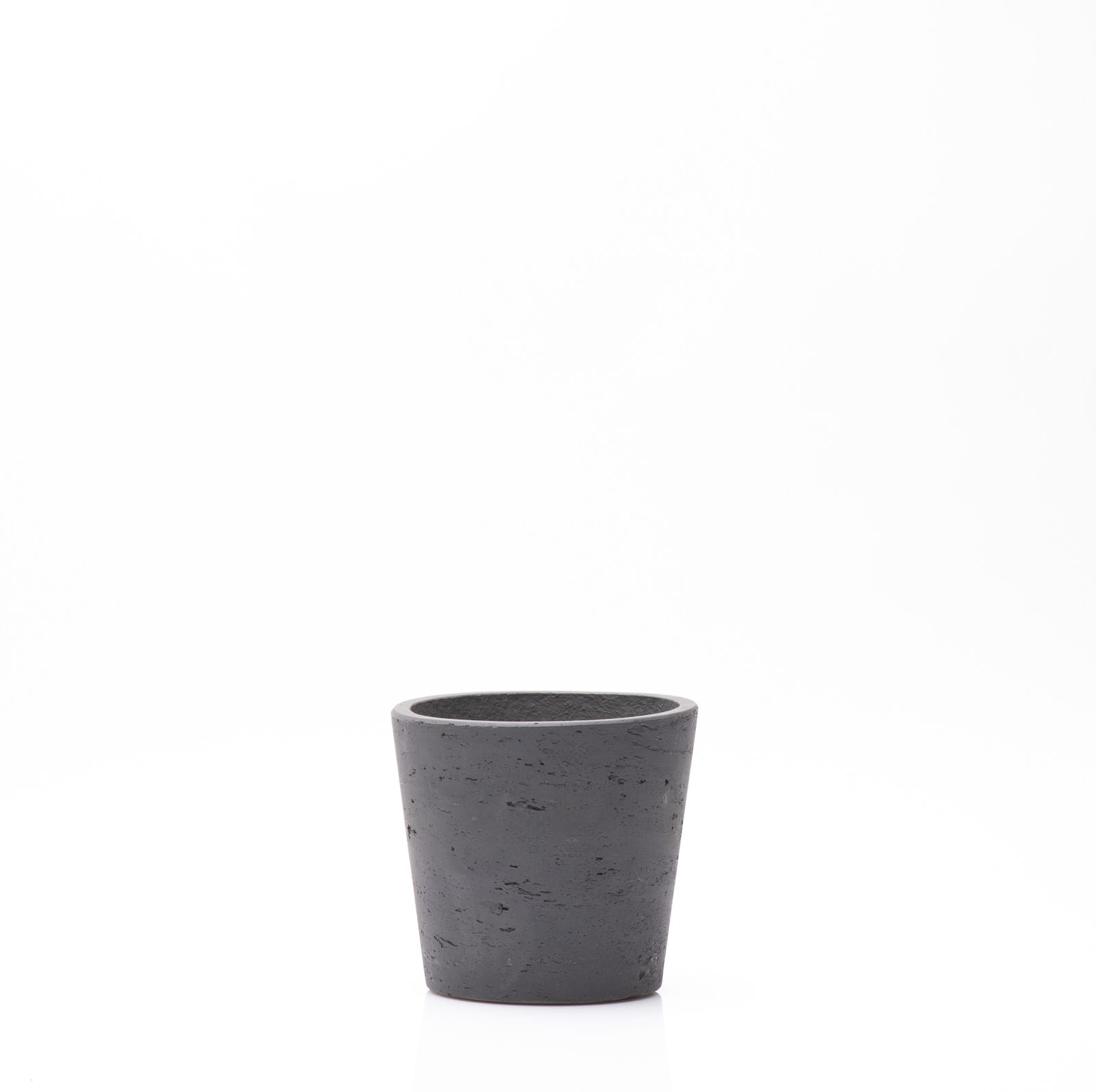 Pottery Pots Pflanzgefäß MINI BUCKET , schwarz strukturiert