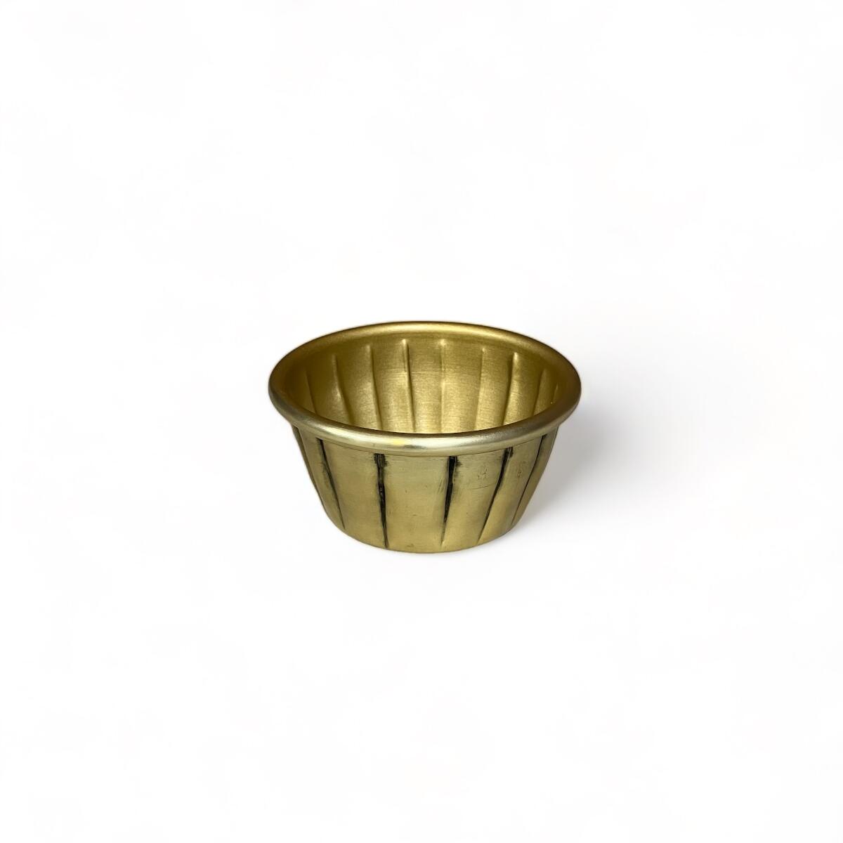 WMG Windlicht Schale Emma, gold H5 D9 cm Ansicht 2