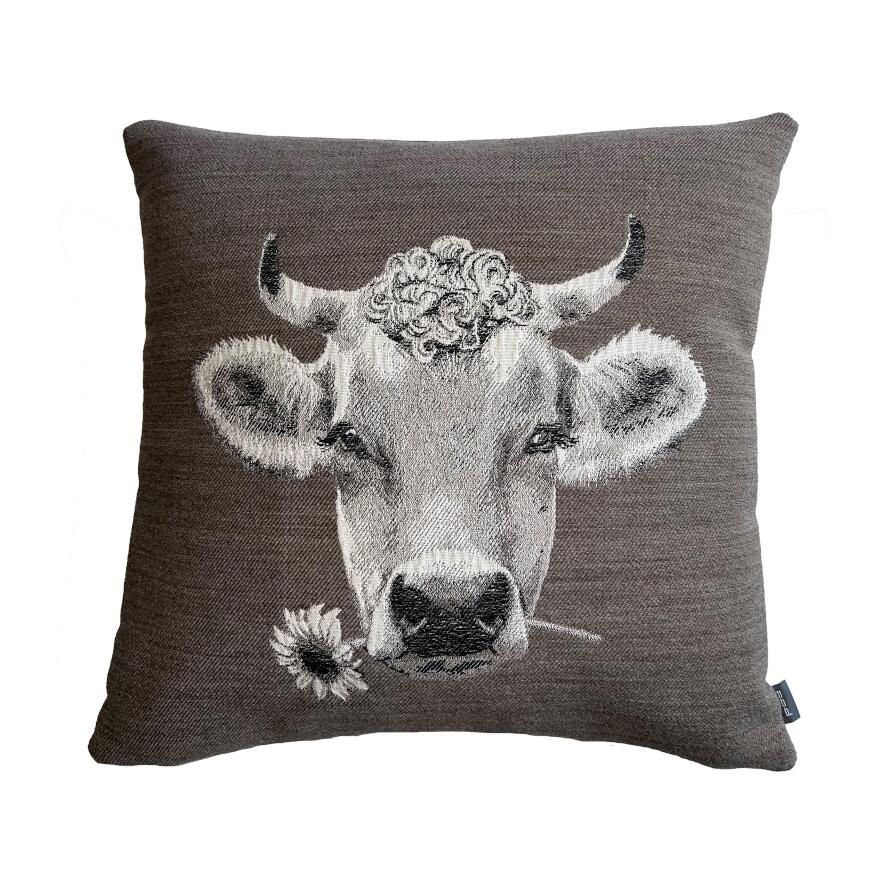 PAD Kissenhülle MOO, grey L45 B45 cm Ansicht 1