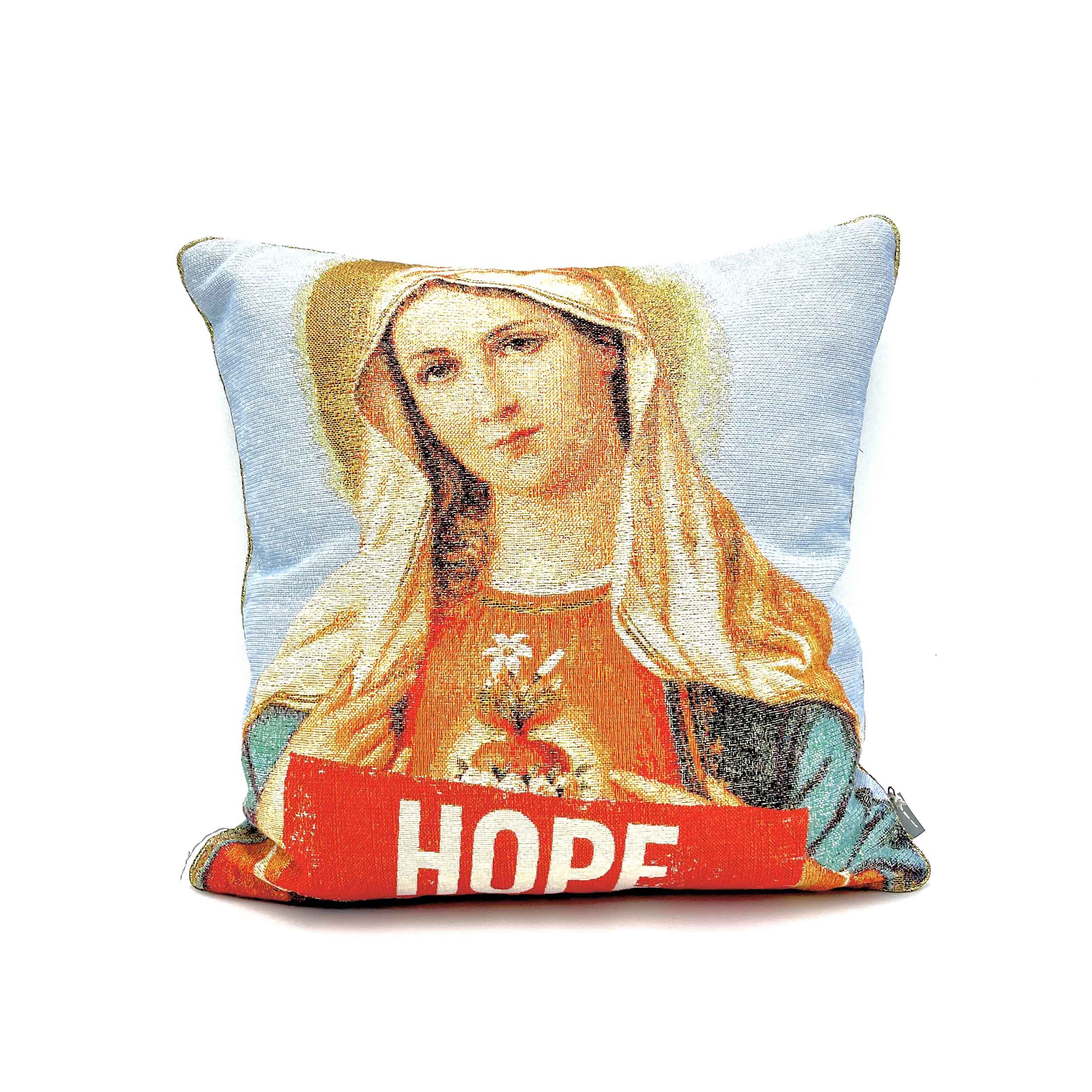 PAD Kissenhülle HOLY, hellblau L40 B40 cm Ansicht 1