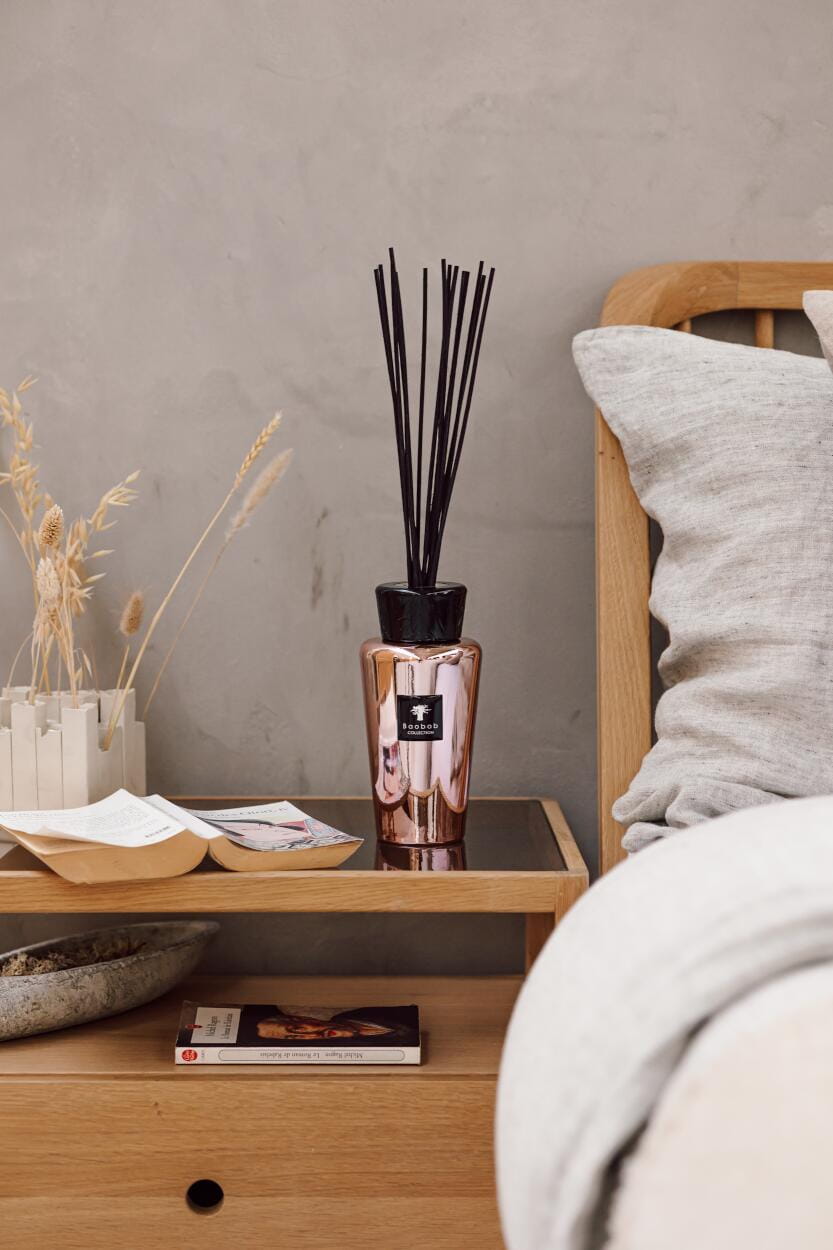 Baobab Raumduft Diffuser LODGE FRAGRANCE, inkl. Reedholz Stäbchen, Roseum 500ml, inkl. Reedholz Stäbchen Ansicht 2
