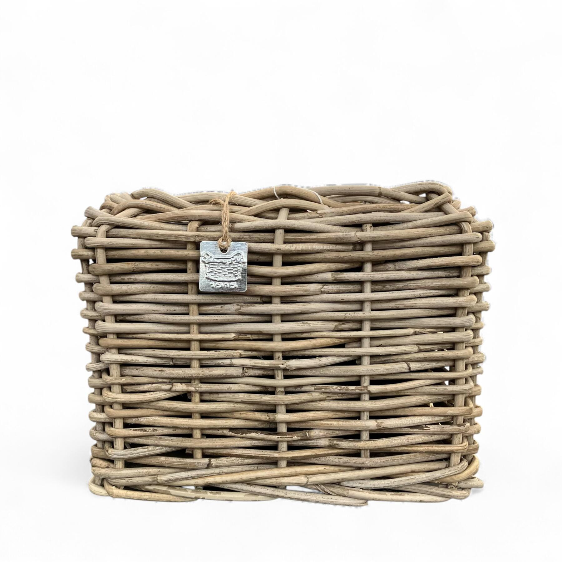 Van der Leeden Pflanzkorb RATTAN, grau