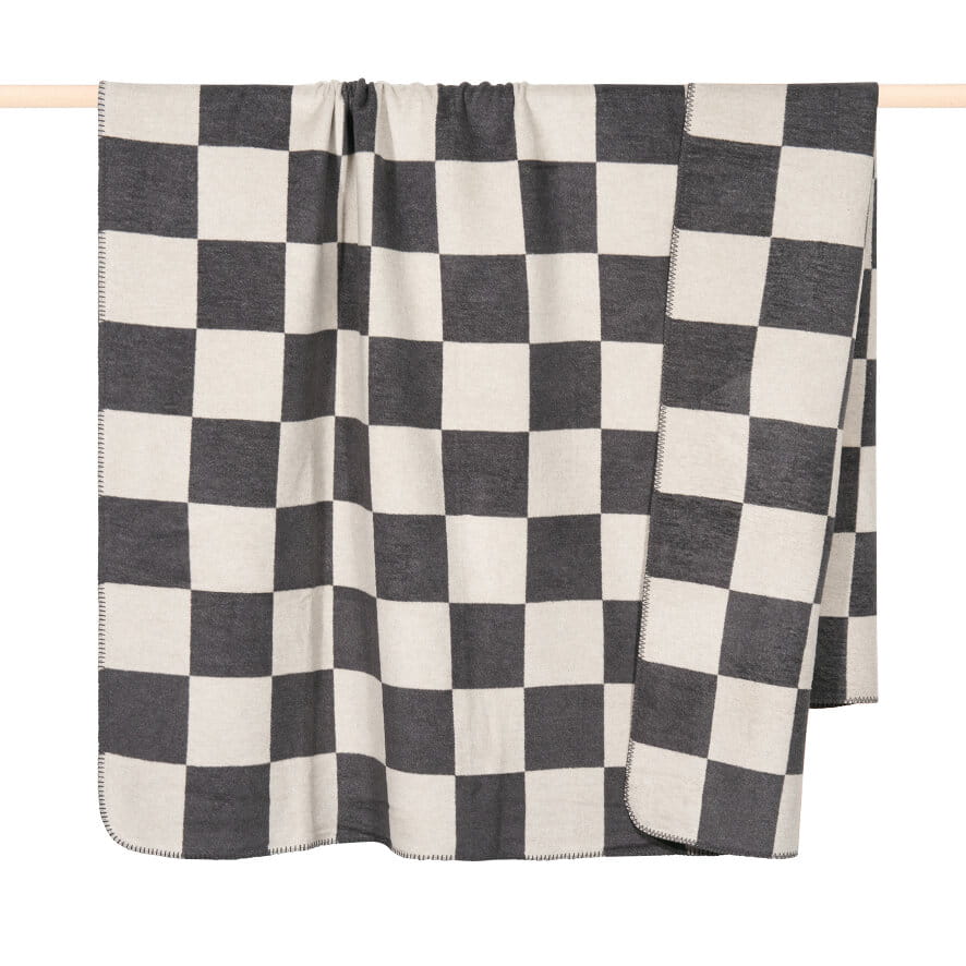 PAD Decke CHESS, black-white