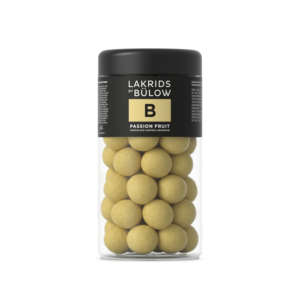 Lakrids by Bülow, Choc Coated Liquorice, B - Passion Fruit, 295g
