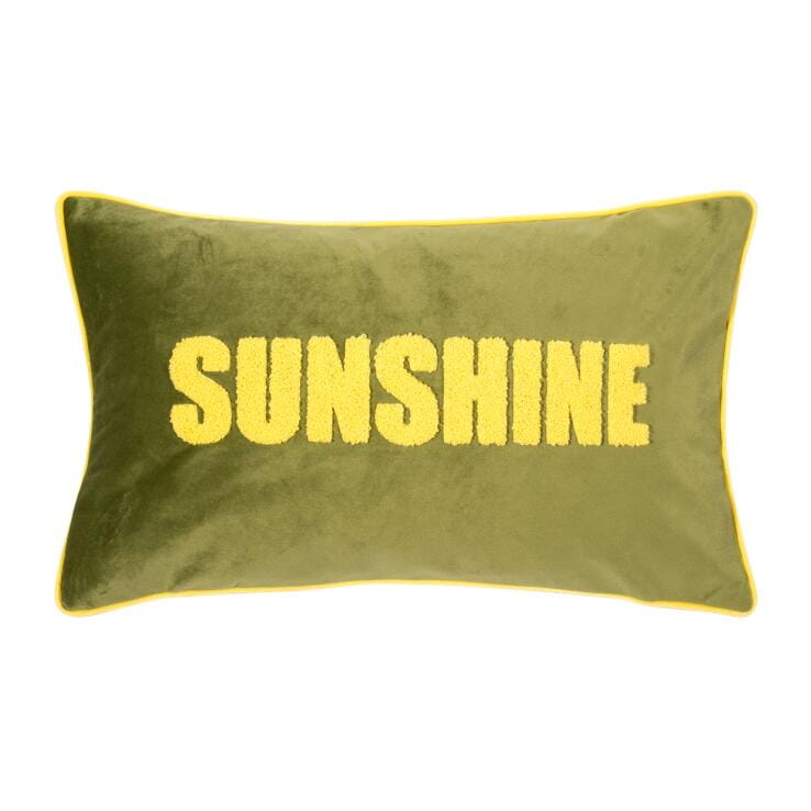 PAD Kissenhülle LETTERS, yellow-green Sunshine L30 B50 cm Ansicht 1