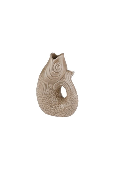 GIFTCOMPANY Karaffe MONSIEUR CARAFON Fisch, sandstone 0,2L Ansicht 1