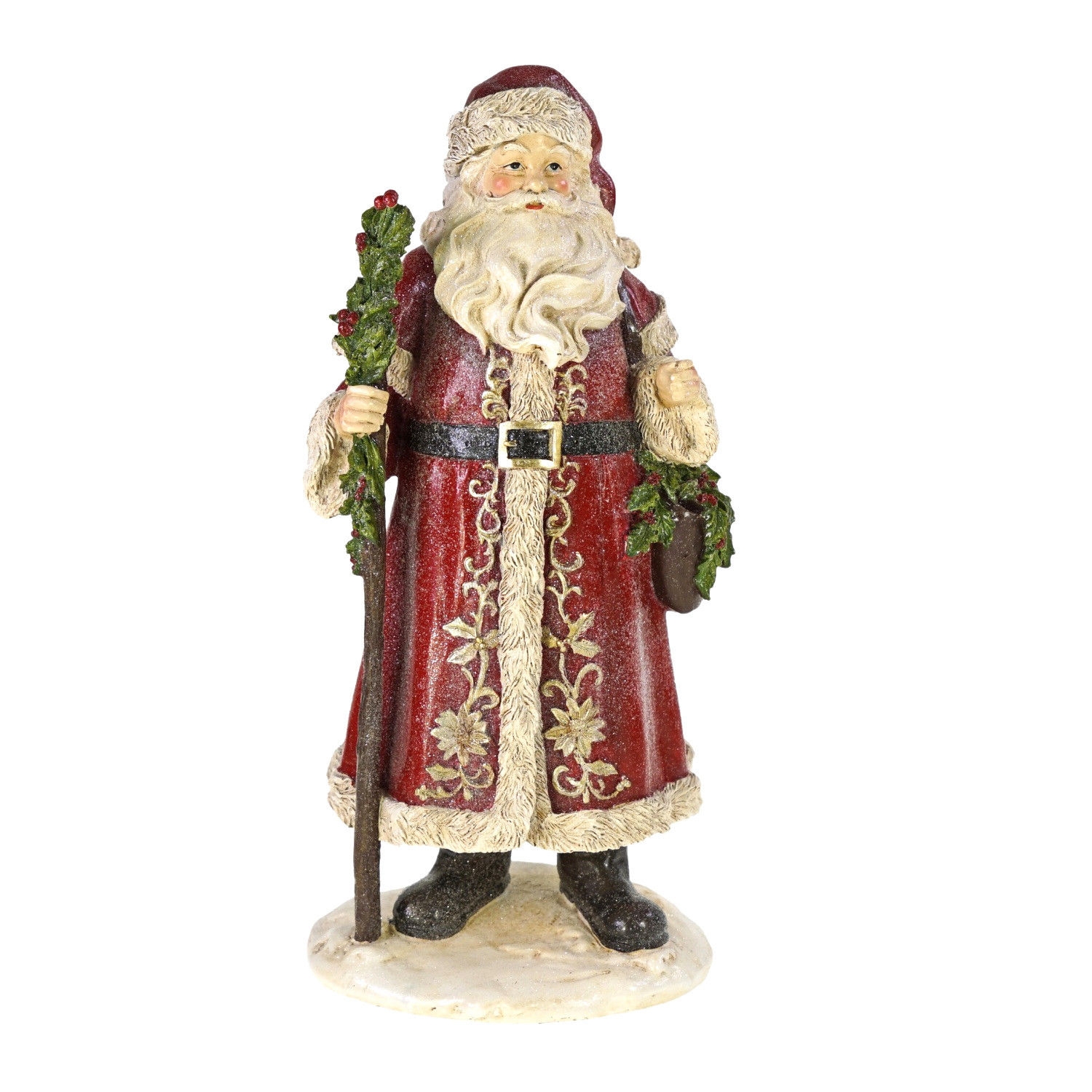 Werner Voß Weihnachtsmann mit Beutel L17,5 B15,5 H35,5cm Ansicht 1