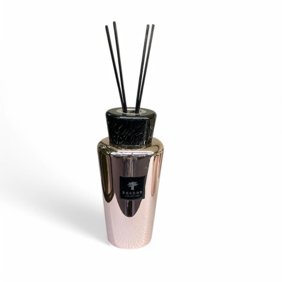 Baobab Raumduft Diffuser LODGE FRAGRANCE, inkl. Reedholz Stäbchen, Roseum