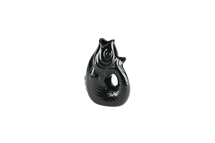 GIFTCOMPANY Karaffe MONSIEUR CARAFON Fisch, schwarz 0,2L Ansicht 1