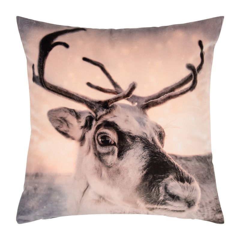PAD Kissenhülle WINTER ANIMAL, deer L45 B45 cm Ansicht 1