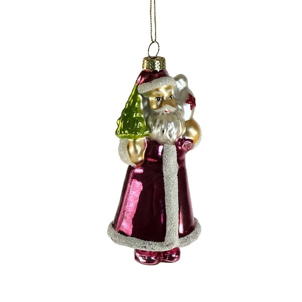 Werner Voß Glashänger santa lila H13 cm Ansicht 1