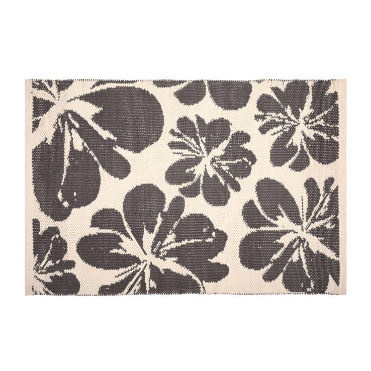 PAD Kissenhülle BLOOM, grey L60 B90 cm Ansicht 1