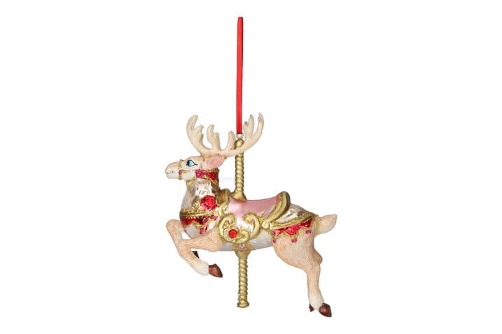 GIFTCOMAPANY Weihnachtsanhänger, Karussell Rentier B4,4 H14 T11,5 cm Ansicht 1