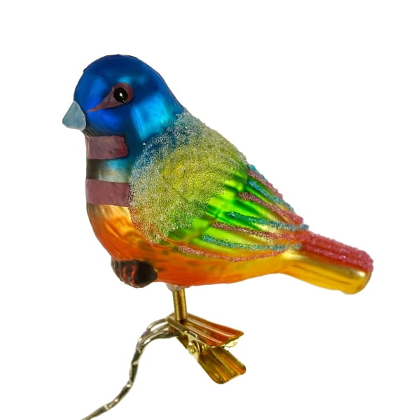 Werner Voß Deko Klemmvogel Lori mehrfarbig H6 cm Ansicht 1