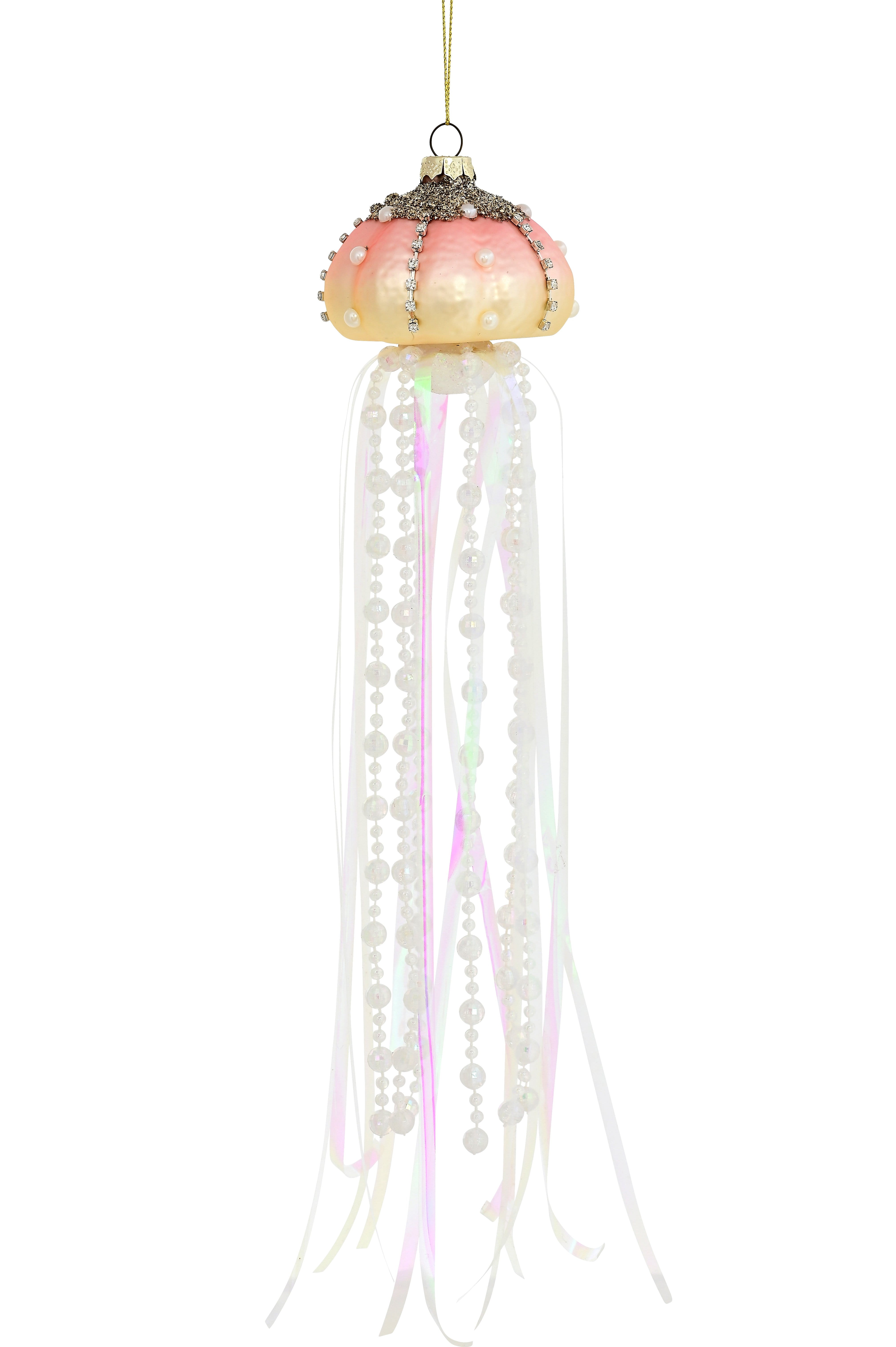 GIFTCOMAPANY Weihnachtsanhänger Qualle, rosé 7,5 H35 T7,5cm Ansicht 1